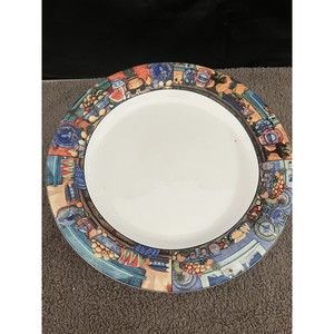 Sakura VISTA SARINA Dinner Plates Set of 4 Earthenware 11" Dinnerware Serveware